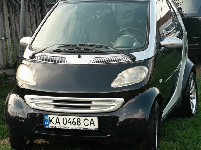 Чорний Смарт Fortwo, об'ємом двигуна 0.6 л та пробігом 221 тис. км за 2510 $, фото 1 на Automoto.ua