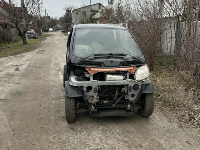 Черный Смарт Форту, объемом двигателя 0.6 л и пробегом 200 тыс. км за 850 $, фото 1 на Automoto.ua