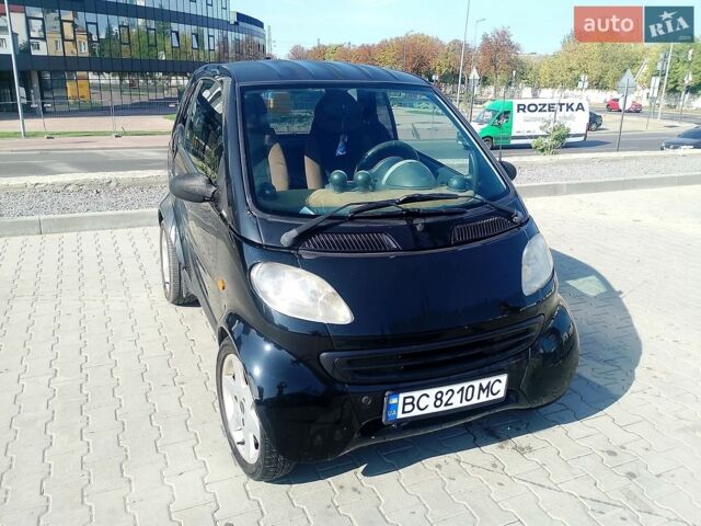 Чорний Смарт Fortwo, об'ємом двигуна 0.8 л та пробігом 345 тис. км за 2400 $, фото 1 на Automoto.ua