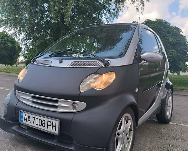 Чорний Смарт Fortwo, об'ємом двигуна 0.6 л та пробігом 185 тис. км за 2500 $, фото 1 на Automoto.ua