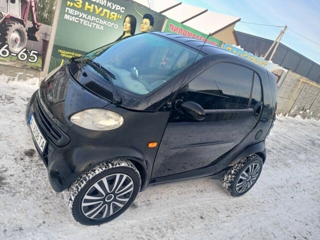 Чорний Смарт Fortwo, об'ємом двигуна 0.6 л та пробігом 192 тис. км за 3000 $, фото 1 на Automoto.ua