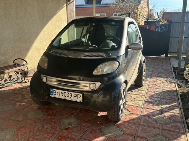 Черный Смарт Форту, объемом двигателя 0.6 л и пробегом 150 тыс. км за 2800 $, фото 1 на Automoto.ua