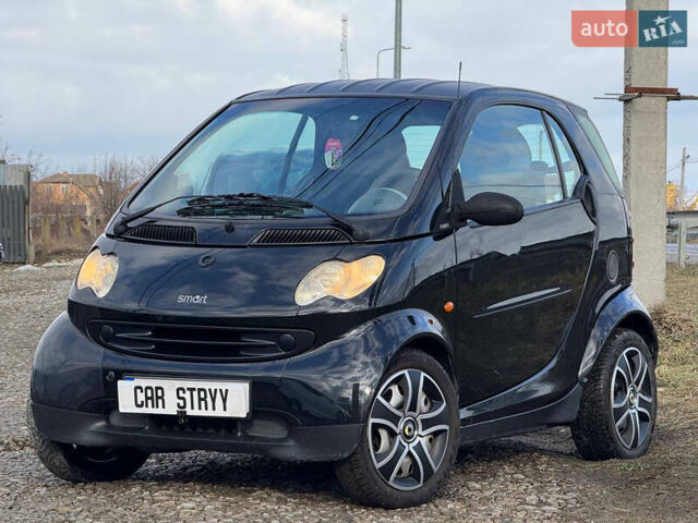 Чорний Смарт Fortwo, об'ємом двигуна 0.6 л та пробігом 237 тис. км за 2500 $, фото 1 на Automoto.ua