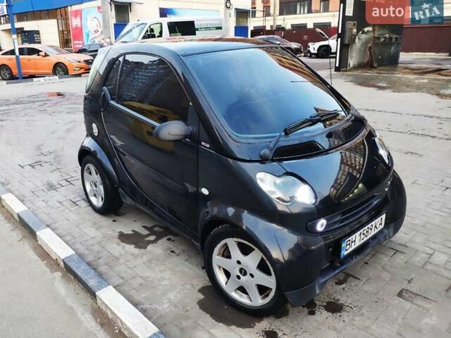 Чорний Смарт Fortwo, об'ємом двигуна 0.6 л та пробігом 190 тис. км за 2600 $, фото 1 на Automoto.ua