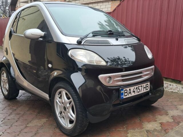 Чорний Смарт Fortwo, об'ємом двигуна 0.6 л та пробігом 174 тис. км за 3500 $, фото 1 на Automoto.ua