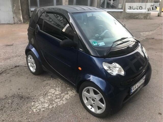 Чорний Смарт Fortwo, об'ємом двигуна 0.6 л та пробігом 132 тис. км за 3500 $, фото 1 на Automoto.ua