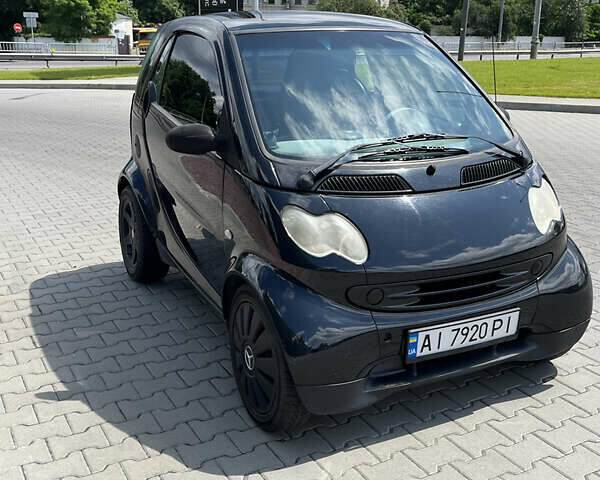 Черный Смарт Форту, объемом двигателя 0.6 л и пробегом 181 тыс. км за 3450 $, фото 1 на Automoto.ua