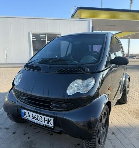 Черный Смарт Форту, объемом двигателя 0.6 л и пробегом 225 тыс. км за 2500 $, фото 1 на Automoto.ua