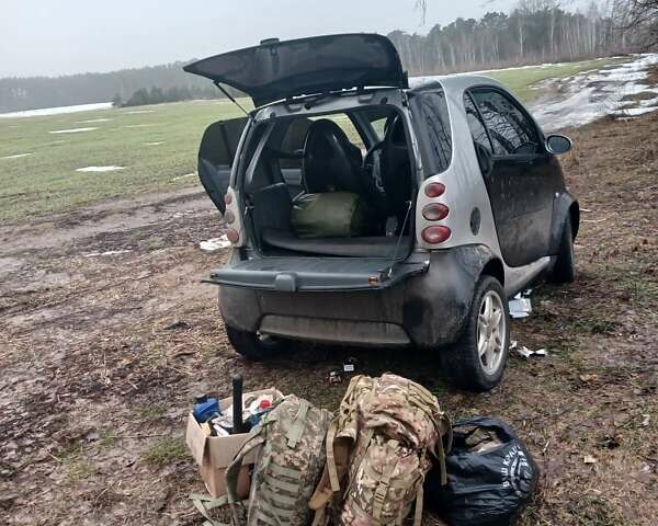 Чорний Смарт Fortwo, об'ємом двигуна 0.6 л та пробігом 145 тис. км за 1500 $, фото 1 на Automoto.ua