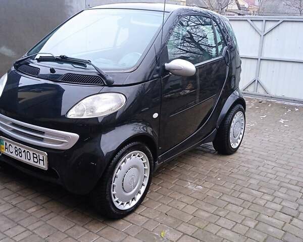 Черный Смарт Форту, объемом двигателя 0.6 л и пробегом 250 тыс. км за 1900 $, фото 1 на Automoto.ua