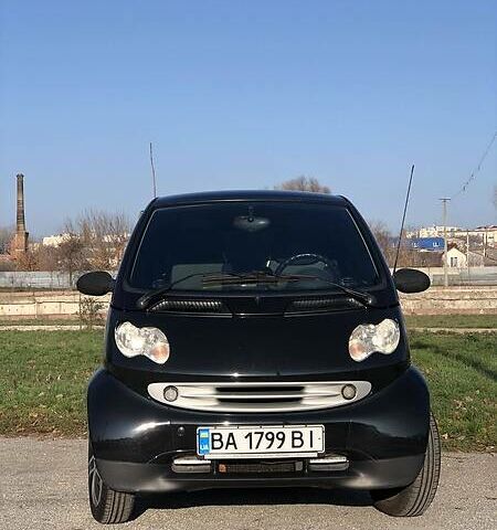 Чорний Смарт Fortwo, об'ємом двигуна 0.6 л та пробігом 150 тис. км за 3850 $, фото 1 на Automoto.ua