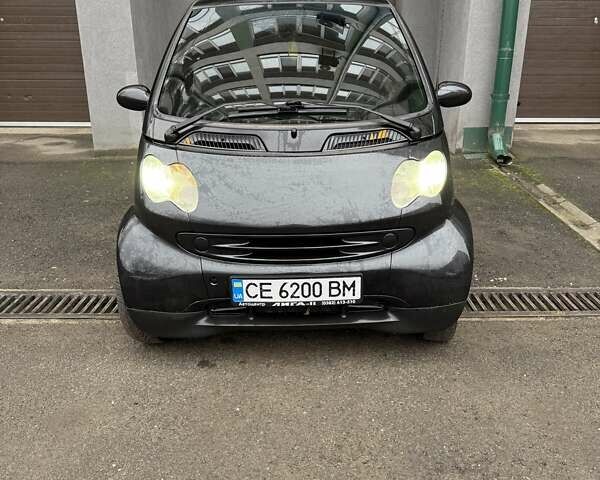 Чорний Смарт Fortwo, об'ємом двигуна 0.7 л та пробігом 194 тис. км за 3500 $, фото 1 на Automoto.ua