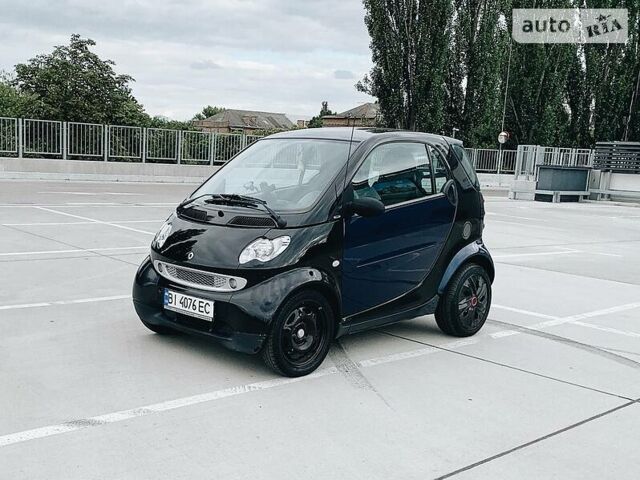 Чорний Смарт Fortwo, об'ємом двигуна 0.7 л та пробігом 174 тис. км за 3800 $, фото 1 на Automoto.ua