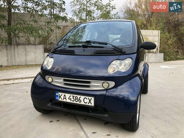 Чорний Смарт Fortwo, об'ємом двигуна 0.7 л та пробігом 192 тис. км за 3200 $, фото 1 на Automoto.ua