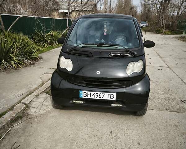 Черный Смарт Форту, объемом двигателя 0.7 л и пробегом 164 тыс. км за 2300 $, фото 1 на Automoto.ua