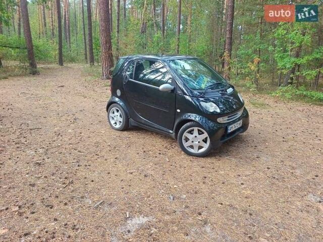 Чорний Смарт Fortwo, об'ємом двигуна 0.8 л та пробігом 202 тис. км за 3000 $, фото 1 на Automoto.ua