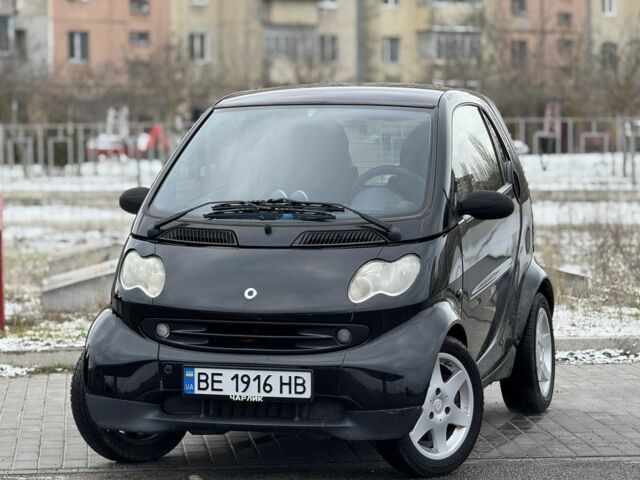 Чорний Смарт Fortwo, об'ємом двигуна 0.7 л та пробігом 196 тис. км за 3000 $, фото 1 на Automoto.ua