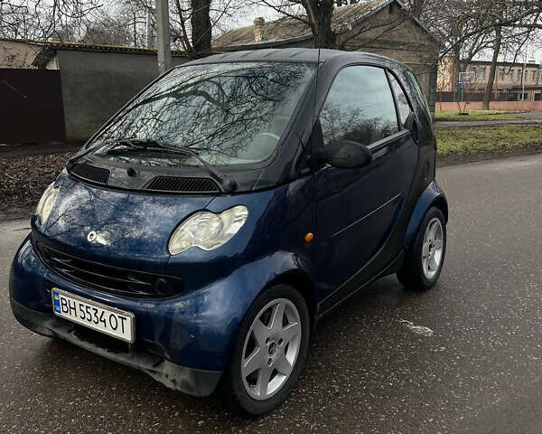 Черный Смарт Форту, объемом двигателя 0.7 л и пробегом 130 тыс. км за 2900 $, фото 1 на Automoto.ua