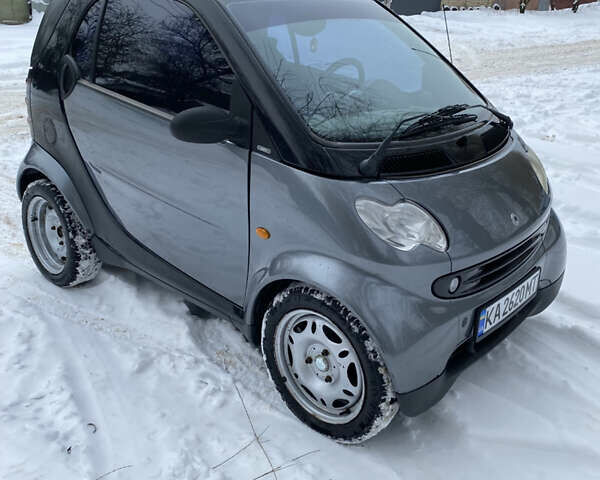 Чорний Смарт Fortwo, об'ємом двигуна 0.7 л та пробігом 170 тис. км за 3500 $, фото 1 на Automoto.ua