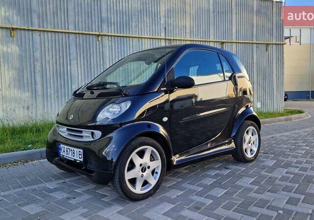 Черный Смарт Форту, объемом двигателя 0.7 л и пробегом 267 тыс. км за 2990 $, фото 1 на Automoto.ua