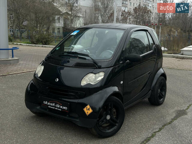 Черный Смарт Форту, объемом двигателя 0.7 л и пробегом 135 тыс. км за 3699 $, фото 1 на Automoto.ua