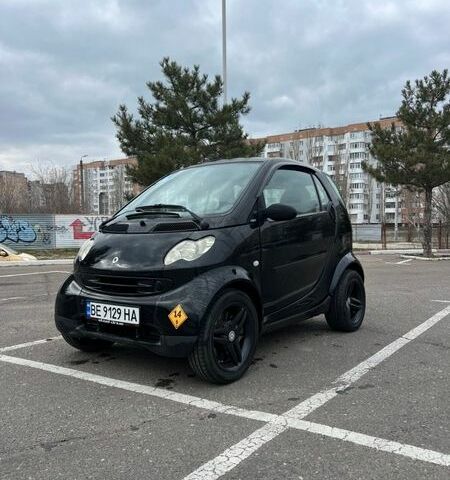 Черный Смарт Форту, объемом двигателя 0.7 л и пробегом 135 тыс. км за 3200 $, фото 1 на Automoto.ua