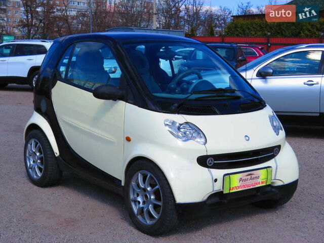 Чорний Смарт Fortwo, об'ємом двигуна 0.7 л та пробігом 139 тис. км за 3600 $, фото 1 на Automoto.ua
