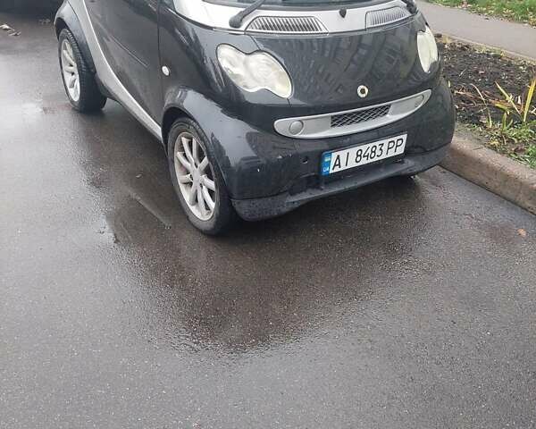 Черный Смарт Форту, объемом двигателя 0.7 л и пробегом 170 тыс. км за 3300 $, фото 1 на Automoto.ua