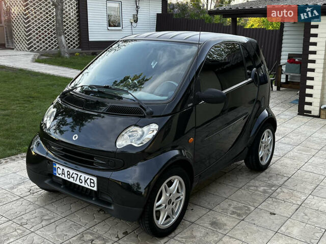 Чорний Смарт Fortwo, об'ємом двигуна 0.8 л та пробігом 185 тис. км за 3700 $, фото 1 на Automoto.ua