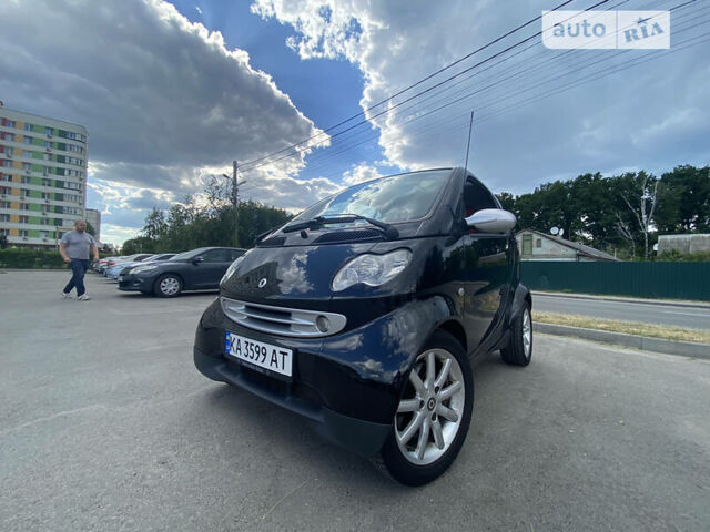 Чорний Смарт Fortwo, об'ємом двигуна 0.7 л та пробігом 201 тис. км за 3400 $, фото 1 на Automoto.ua