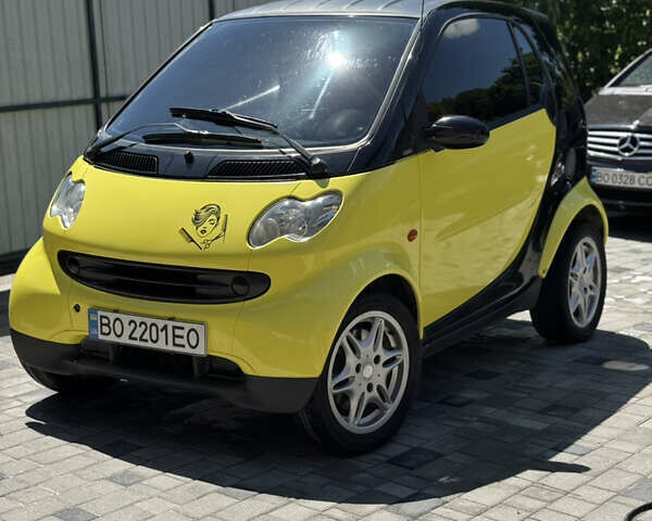 Черный Смарт Форту, объемом двигателя 0.7 л и пробегом 190 тыс. км за 3200 $, фото 1 на Automoto.ua