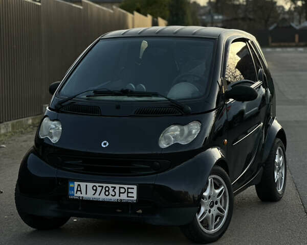 Черный Смарт Форту, объемом двигателя 0.7 л и пробегом 200 тыс. км за 2850 $, фото 1 на Automoto.ua