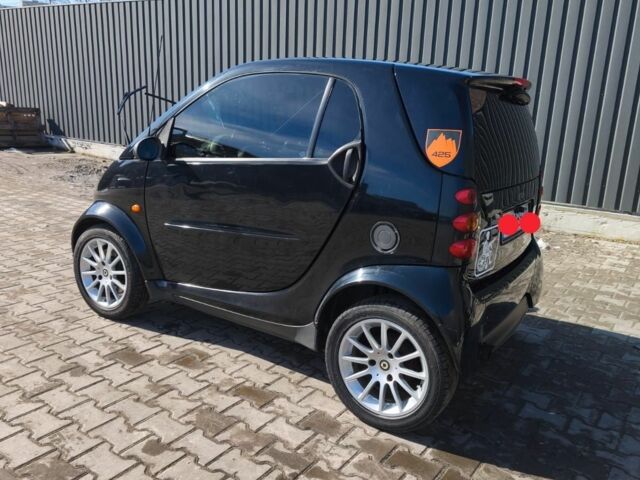 Чорний Смарт Fortwo, об'ємом двигуна 7 л та пробігом 159 тис. км за 4515 $, фото 1 на Automoto.ua