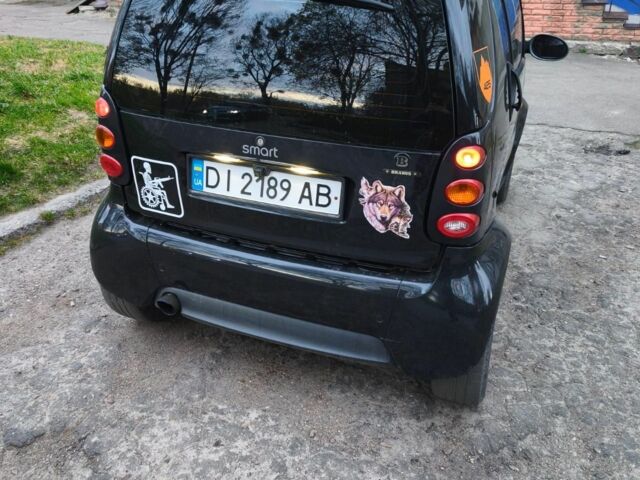 Чорний Смарт Fortwo, об'ємом двигуна 0.7 л та пробігом 160 тис. км за 2927 $, фото 1 на Automoto.ua