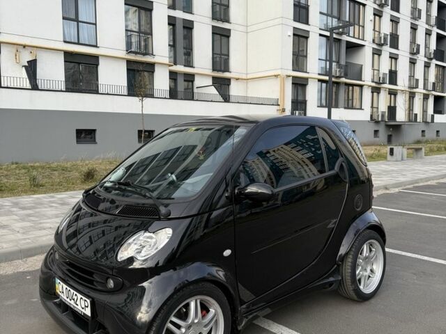 Черный Смарт Форту, объемом двигателя 0.7 л и пробегом 186 тыс. км за 5500 $, фото 1 на Automoto.ua
