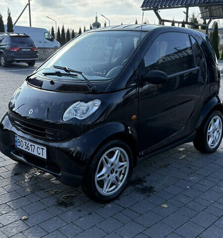 Черный Смарт Форту, объемом двигателя 0.7 л и пробегом 125 тыс. км за 3650 $, фото 1 на Automoto.ua