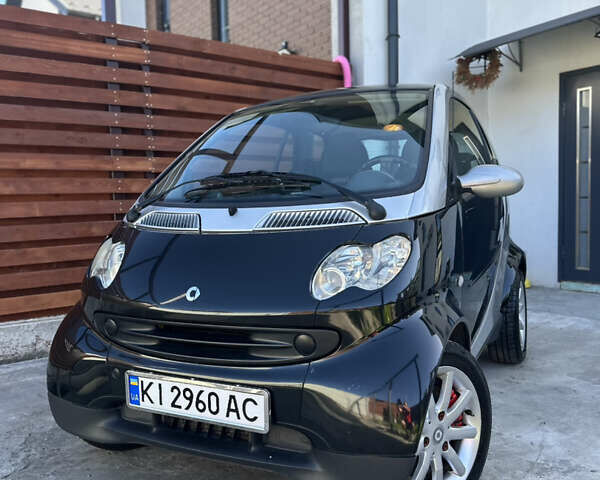 Чорний Смарт Fortwo, об'ємом двигуна 0.7 л та пробігом 164 тис. км за 4100 $, фото 1 на Automoto.ua