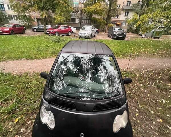 Черный Смарт Форту, объемом двигателя 0.7 л и пробегом 195 тыс. км за 4300 $, фото 1 на Automoto.ua