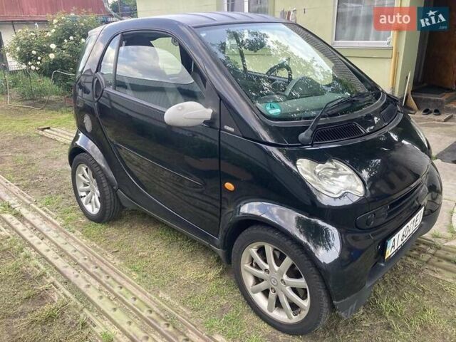 Черный Смарт Форту, объемом двигателя 0.7 л и пробегом 162 тыс. км за 3400 $, фото 1 на Automoto.ua