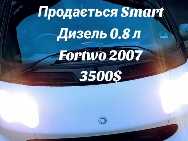 Черный Смарт Форту, объемом двигателя 0.8 л и пробегом 203 тыс. км за 3500 $, фото 1 на Automoto.ua