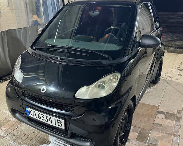 Черный Смарт Форту, объемом двигателя 1 л и пробегом 229 тыс. км за 4100 $, фото 1 на Automoto.ua