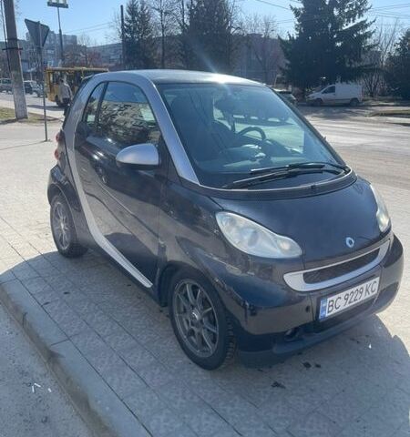 Черный Смарт Форту, объемом двигателя 0.8 л и пробегом 163 тыс. км за 4100 $, фото 1 на Automoto.ua