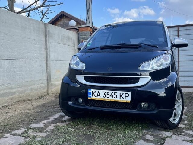 Черный Смарт Форту, объемом двигателя 1 л и пробегом 174 тыс. км за 4500 $, фото 1 на Automoto.ua