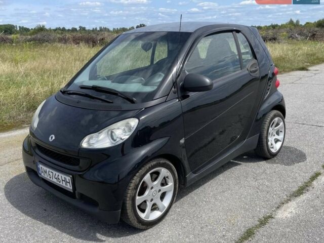 Чорний Смарт Fortwo, об'ємом двигуна 1 л та пробігом 192 тис. км за 4100 $, фото 1 на Automoto.ua