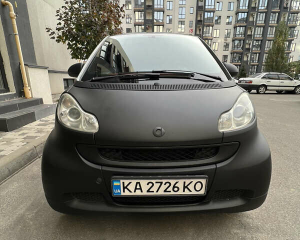 Черный Смарт Форту, объемом двигателя 0.8 л и пробегом 255 тыс. км за 4900 $, фото 1 на Automoto.ua