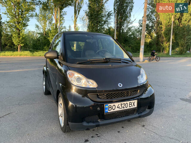 Черный Смарт Форту, объемом двигателя 1 л и пробегом 158 тыс. км за 4500 $, фото 1 на Automoto.ua