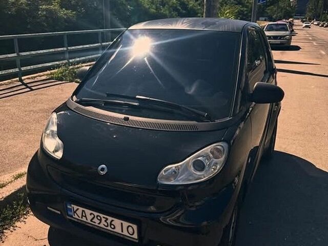 Чорний Смарт Fortwo, об'ємом двигуна 1 л та пробігом 161 тис. км за 5700 $, фото 1 на Automoto.ua