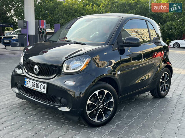 Черный Смарт Форту, объемом двигателя 1 л и пробегом 77 тыс. км за 7650 $, фото 1 на Automoto.ua