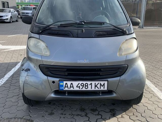 Черный Смарт Форту, объемом двигателя 0.6 л и пробегом 300 тыс. км за 2900 $, фото 1 на Automoto.ua