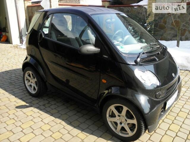 Чорний Смарт Fortwo, об'ємом двигуна 0.6 л та пробігом 170 тис. км за 4100 $, фото 1 на Automoto.ua